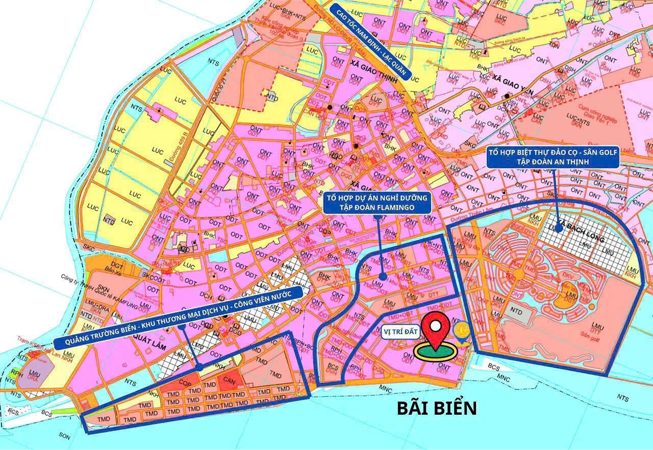 Bất động sản ven biển Quất Lâm Nam Định